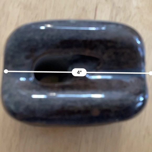 Vintage Brown Porcelain Bullnose Guy Strain Wire Insulator Ceramic - Picture 8 of 9